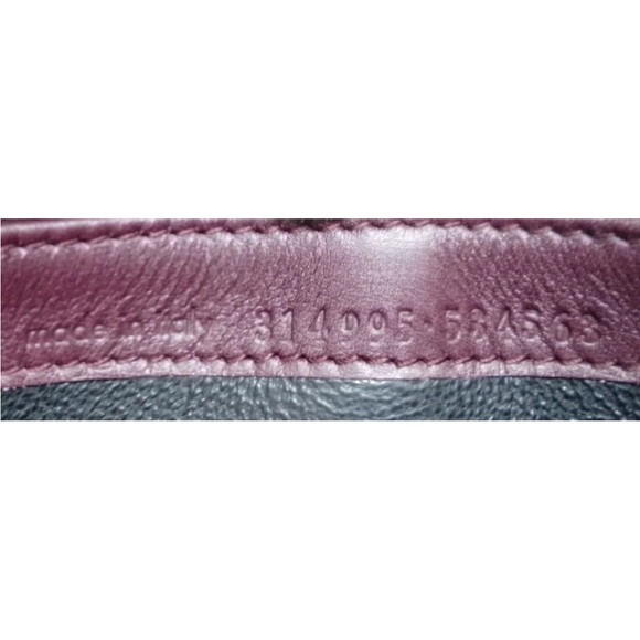 Yves Saint Laurent Chocolate Leather Wallet with Gold Accent - Picture 5 of 12